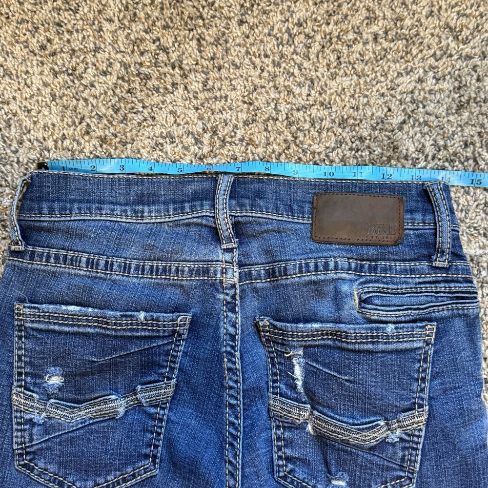 Buckle BKE Jake Straight Mens 29x30 Denim Medium Wash Fit Jeans Fit 28x29 Y2k - Picture 7 of 9